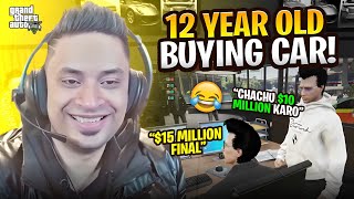 12 YEAR OLD KID BUYS NEW CAR 😂 GTA 5 GAMEPLAY 🔥 MRJAYPLAYS