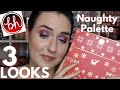 BH Cosmetics Holiday 2020 Naughty Palette Tutorials | 3 Looks with the Naughty Palette