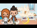 Night Routine with a puppy | Toca life world