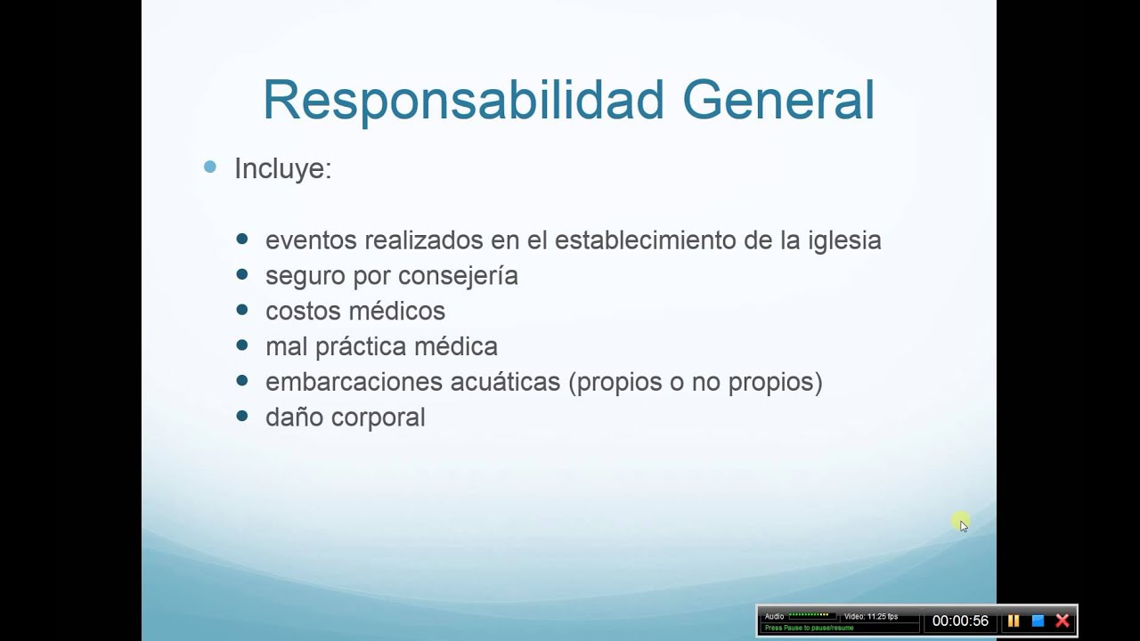 General Liability Spanish YouTube