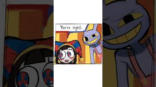 Jax And Pomni Share Bed!?😳🛏️ The Amazing Digital Circus Comic Dub