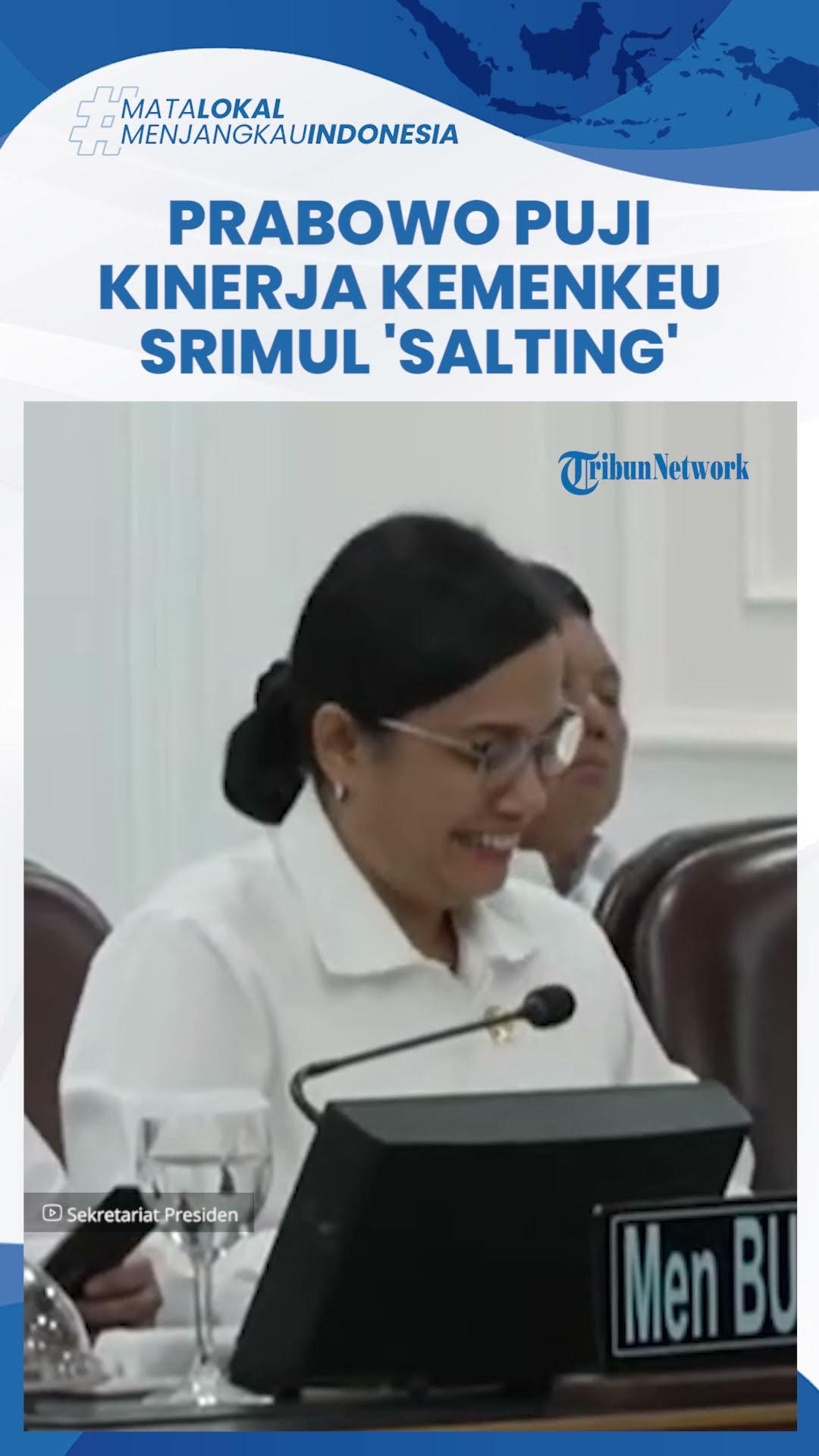Momen Sri Mulyani Tersipu Malu saat Prabowo Puji Kinerja Kemenkeu Cek Anggaran Sangat Rinci