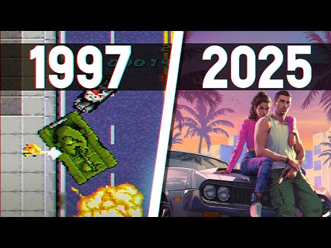Видео: Эволюция «GTA» (1997-2025)