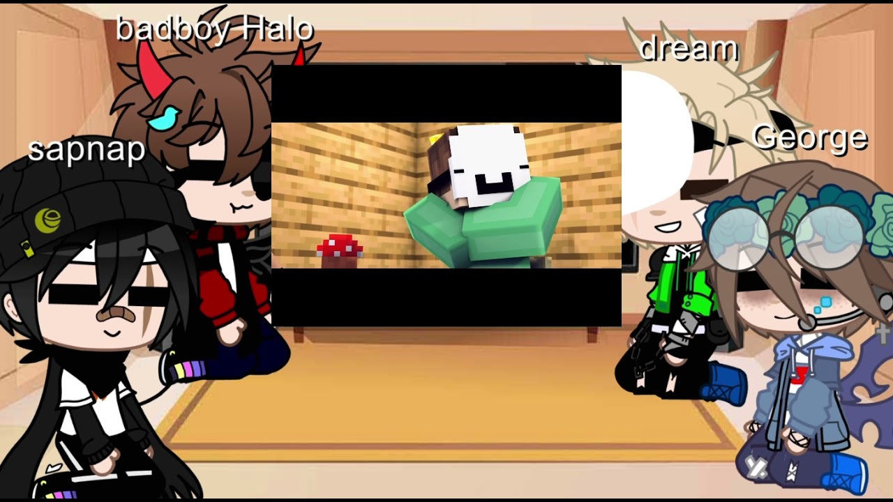 Dream team + bad react to dream vs technoblade
