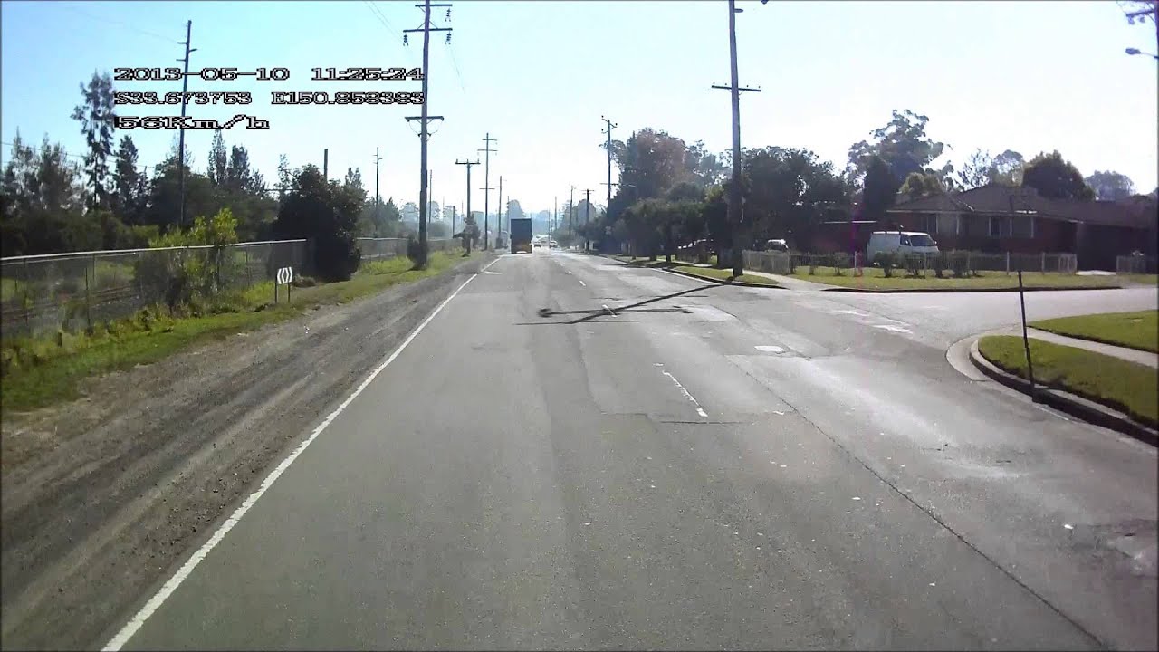 Sydney has good roads B.S. Riverstone NSW