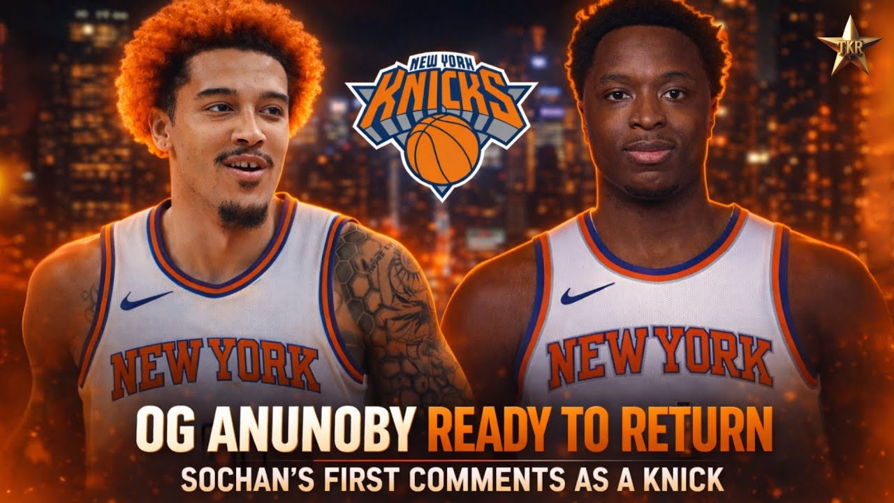 OG Anunoby READY TO RETURN! Jeremy Sochan REVEALS Conversation w/ Mike Brown... | Knicks News