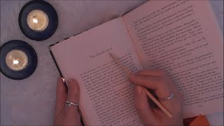 ASMR inaudible reading to melt your brain 🧠