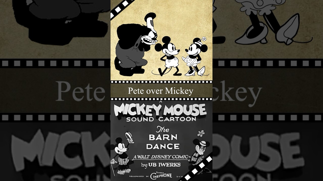 Minnie Chose Pete Over Mickey Once  #disney #mickeymouse #animation