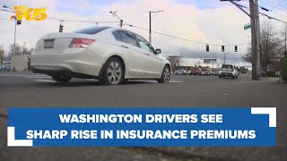 Washington sees sharp rise in auto insurance premiums