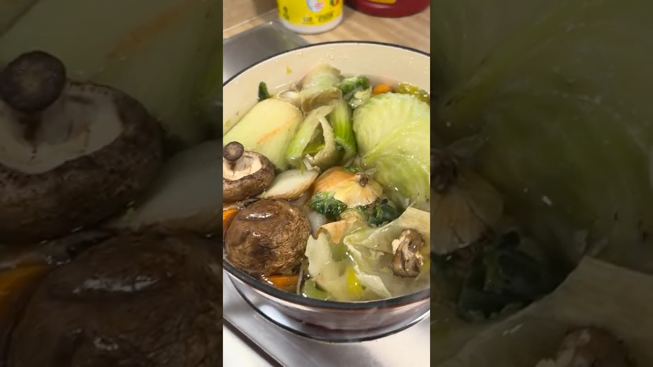 СОХРАНИТЕ СВОИ ОВОЩНЫЕ ОБРЕЗКИ!