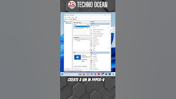 How to create a virtual machine in Hyper V? #shorts #hypervisor