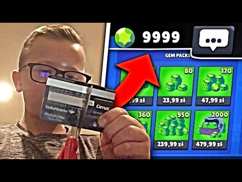 5 OSÓB, KTÓRE UKRADŁY KARTĘ RODZICÓW I KUPIŁY GEMY W BRAWL STARS !!