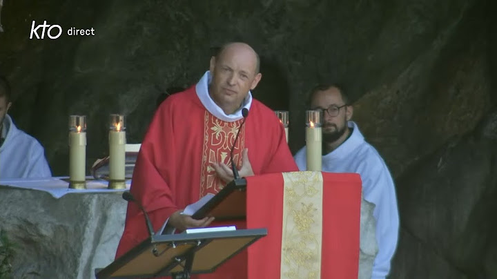 Messe de la solennité des saints Pierre et Paul à la Grotte de Lourdes