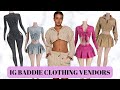 TOP 3 INSTAGRAM BADDIE CLOTHING VENDORS FOR 2024-2025 || FREE WHOLESALE #CLOTHINGVENDORS