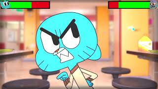 El Increible Mundo De Gumball-La Fantasma Al Estilo Mortal Kombat