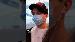 Dimash at Beijing airport