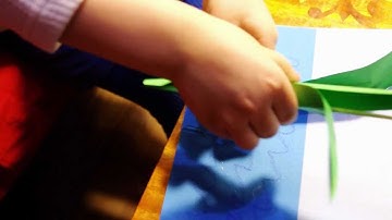 Стрекоза из ершиков для трубок, окружающая среда (Pipe cleaner dragonfly, environment)