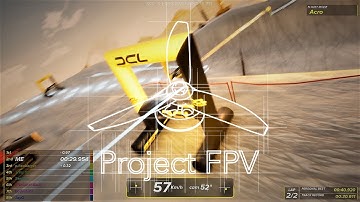 Racing the Laax DCL Track | DCL - The Game | Project FPV