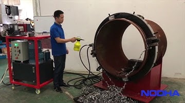 36"-42" Hydraulic operated pipe cold cutting and beveling machine