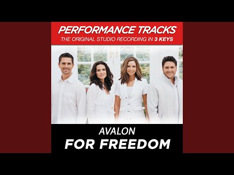 For Freedom (Medium Key Performance Track With Background Vocals; TV Track)
