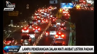 Lampu Penerangan Jalan Mati Akibat Listrik Padam