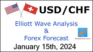 USD CHF Elliott Wave Analysis | Forex Forecast | January 15, 2024 | USDCHF Analysis Today