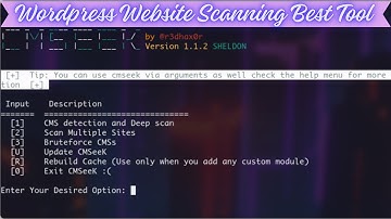 All About CMS Detection and Exploitation Best Tool in Kali Linux #wordpress