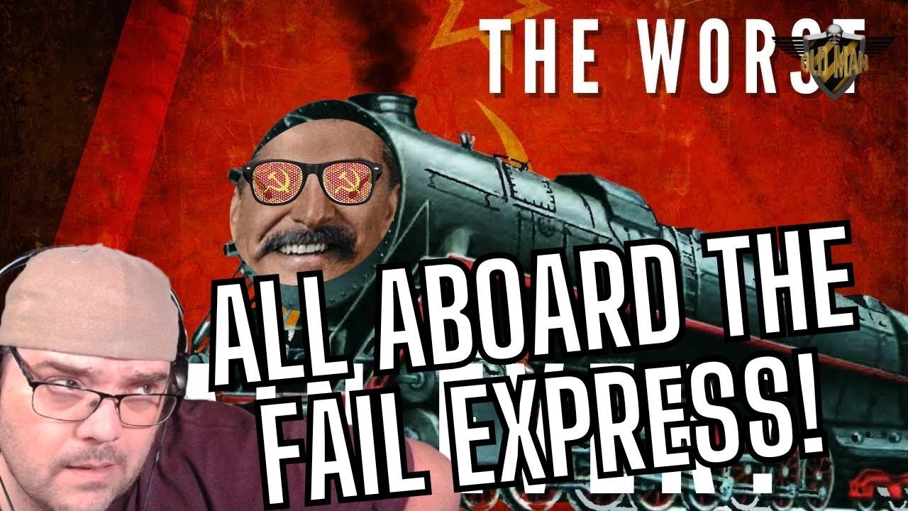 Советский АА20 — ХУДШИЙ поезд из когда-либо созданных! из «Истории всего» — Реакция