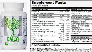 Daily Formula Multi-vitamin By Universal Nutrition