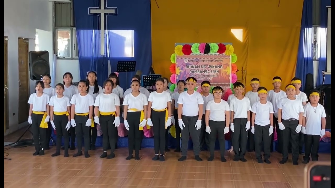 Sabayang Pagbigkas - Wikang Filipino, Sagisag ng pagka-Pilipino