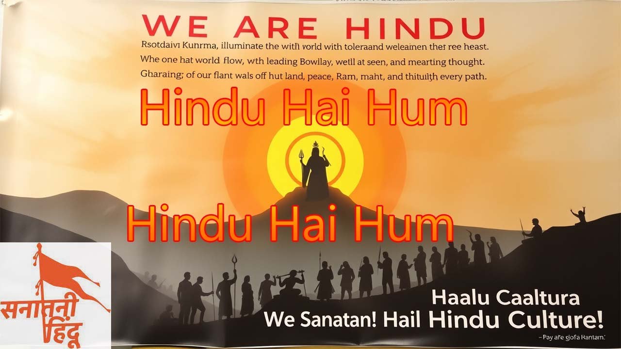 हिन्दू हैं हम, हिन्दू हैं हम II Hindu Hai Hum, Hindu Hai Hum II Sanatan ...