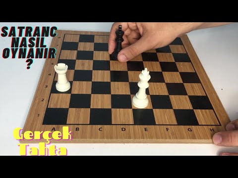 Satranç Nasıl Oynanır 6 dk İçinde öğren ( Gerçek Tahta üzerinde)