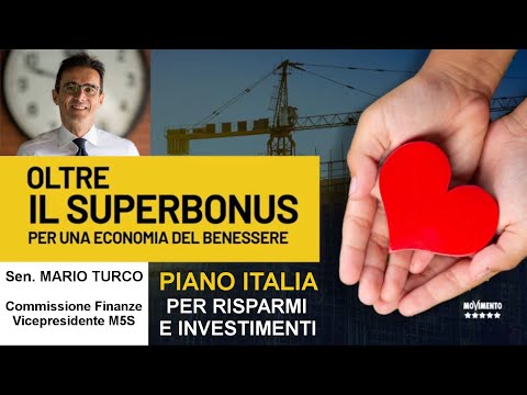 Mario Turco - Oltre il Superbonus per una economia del benessere - Senato - 8 settembre 2022