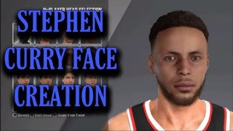BEST STEPHEN CURRY FACE CREATION - NBA 2K20