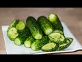 Почему вы не готовите Быстрые Малосольные Огурцы? 🥒 2 Простых Рецепта в пакете и в банке!