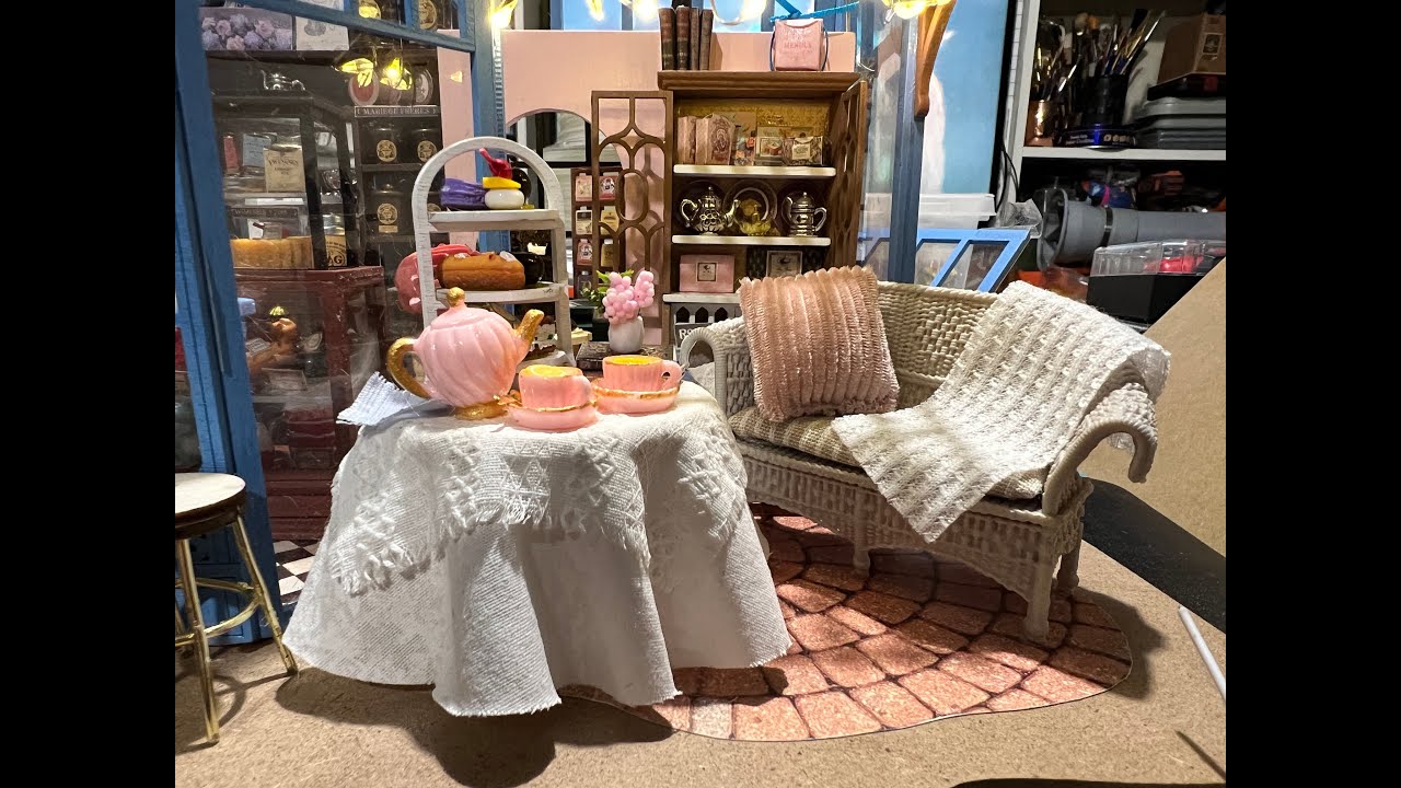 Rose Garden Tea House Build pt.1 YouTube