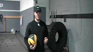2SP Med Ball Wall Toss/Sprawl