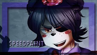 【Speedpaint】Freddy Fazbear's Pizza Simulator (Lefty) - Human version 【Any1995】