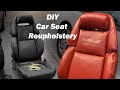 Nissan 300zx DIY Seat Reupholstery At Home