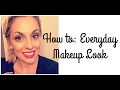 How To create full face everyday makeup look