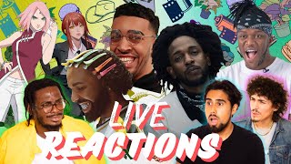 🔥 LIVE REACTIONS - BETA SQUAD REACTION, SIDEMEN REACTION, KENDRICK LAMAR REACTION, NEW YORKERS REACT