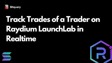 How to track Dex Trades of a Traders on Raydium LaunchPad in Realtime | Bitquery API Tutorial