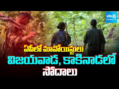 Maoists in Vijayawada and Kakinada | Maoists Hidma Encounter in Maredumilli | Sakshi TV - SAKSHITV