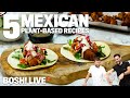 5 VEGAN MEXICAN STYLE DISHES