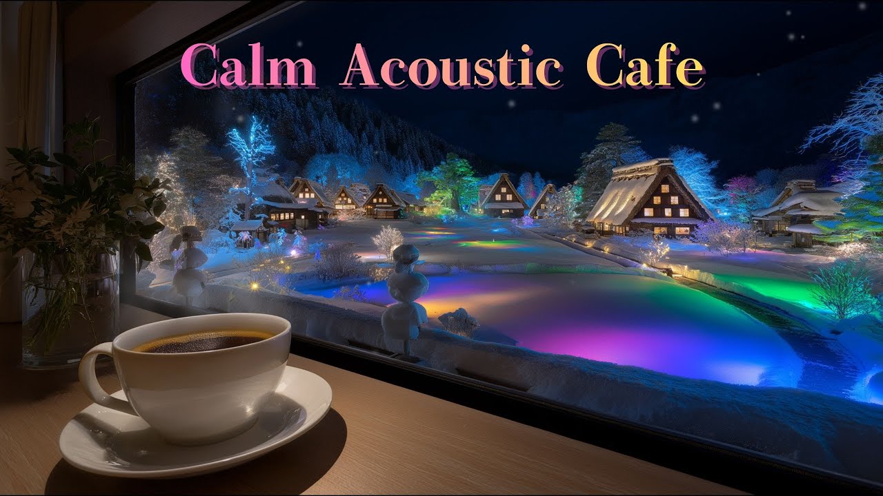 癒しの夜カフェ アコースティックBGM　Healing Acoustic Guitar BGM for Night Cafe