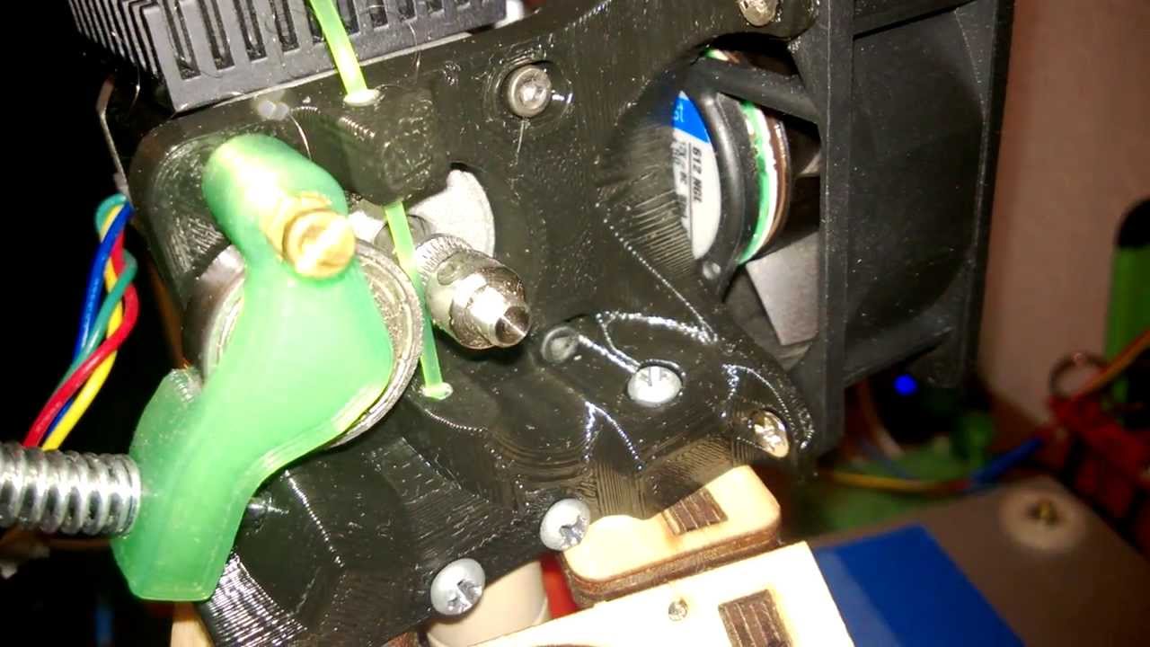 Printrbot Direct Drive filament quickchange YouTube