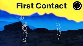 The First Contact - Alien Worlds of the Past