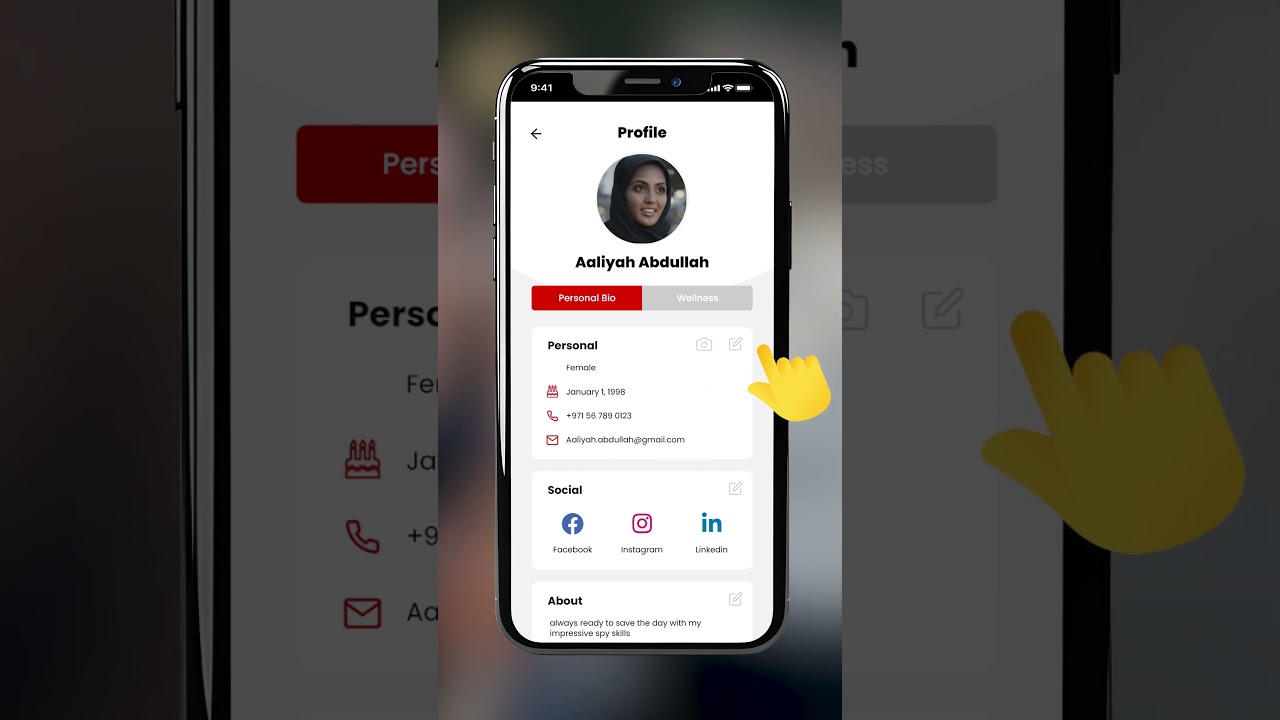 Reset Fitness Tribe App – Update Your Profile