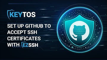Set up GitHub to accept SSH Certificates with EZSSH