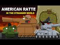 American Ratte in a very strange world - Cartoons about tanks